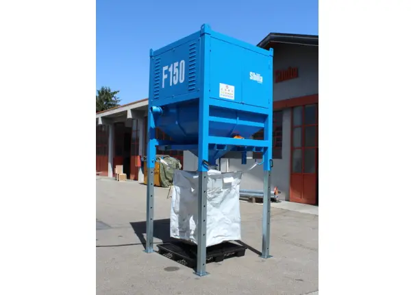 Krachtige industriele stofzuiger met big bag