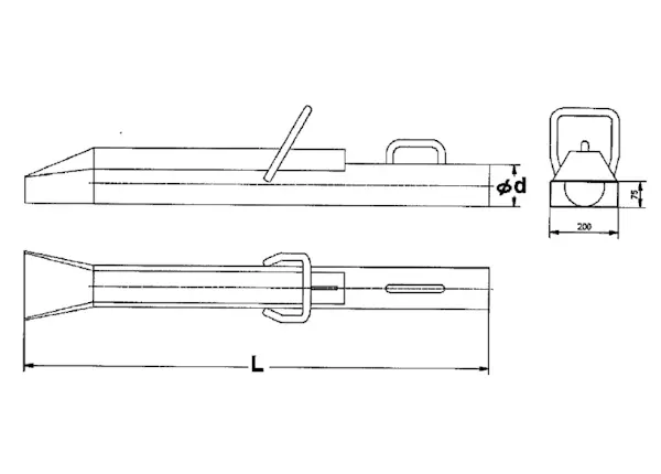 extra brede zuigbuis voor het opzuigen van grote hoeveelheden fijnstof schema