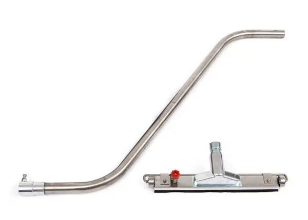 Deze vloerzuigset is ook in RVS beschikbaar